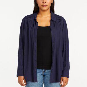 GAP Blue Casual Button Down Shirt